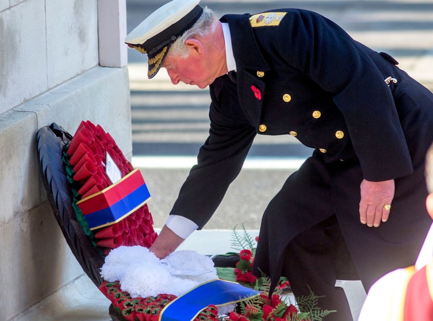 Prince Charles, Remembrance Day Service
